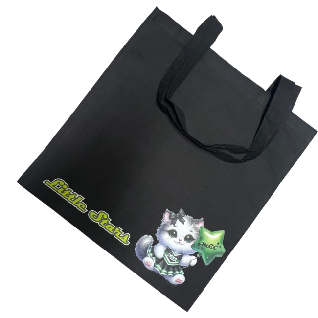 EINZELSTÜCK Einkaufsbeutel Design Katze Little Stars